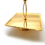 golden tray