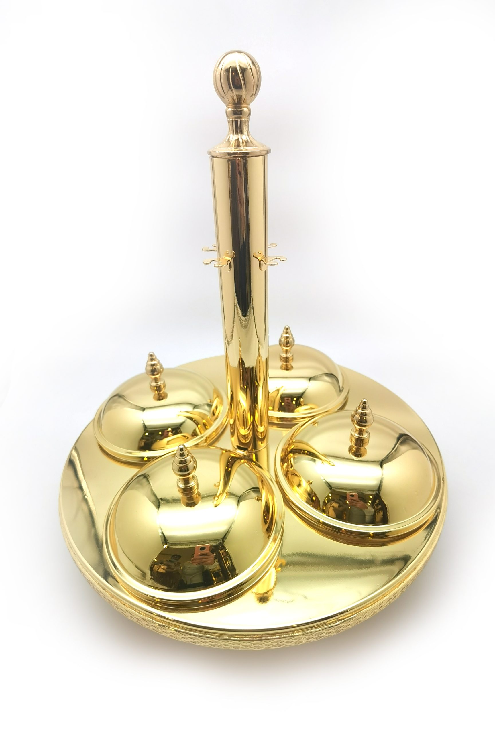 set of small serving plates with stand Al Sayed Houseware