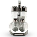 Salt and pepper shaker set