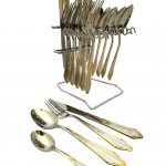 طقم ملاعق وشوك وسكاكين 24 حبة
